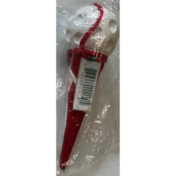 Midwest of Cannon Falls Santa Golf Tee Plastic Christmas Ornament 4.5" Tall - Picture 5 of 9